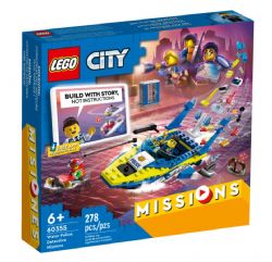 LEGO CITY - MISSIONS D'ENQUÊTE DE LA POLICE AQUATIQUE #60355